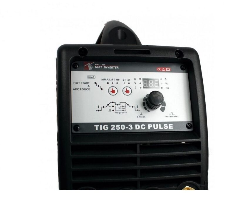 WTL TIG 250 DC PULSE - prednji panel